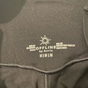 Aerie Crossover Legging (Black)